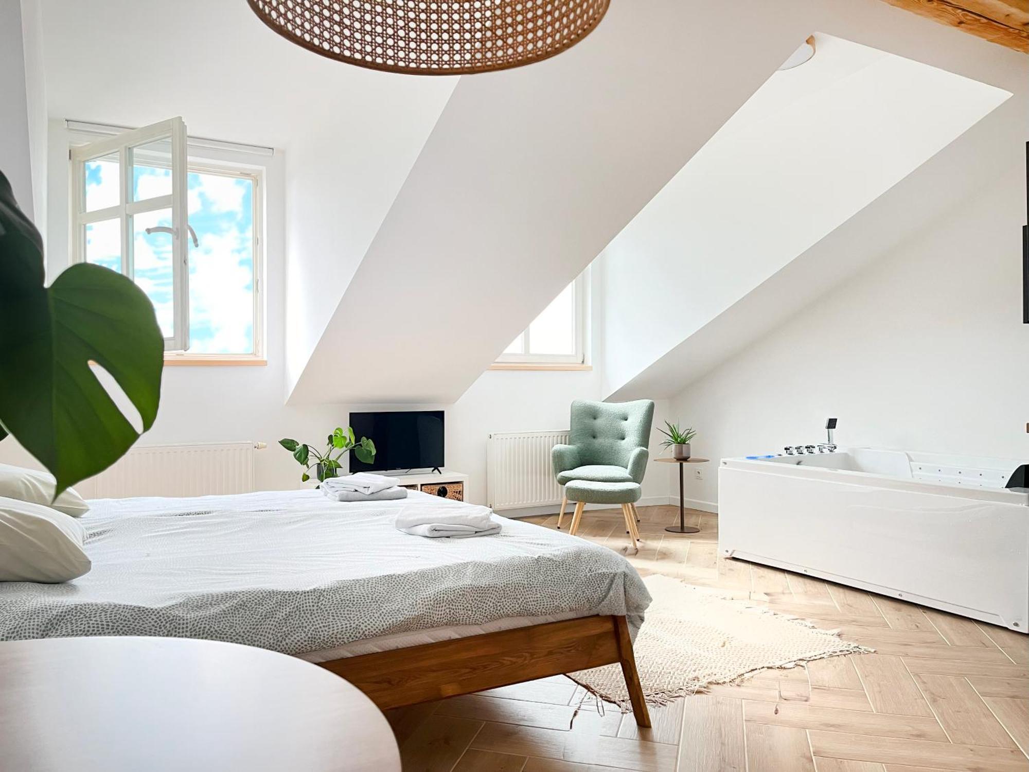 Jacuzzi Premium With Air Conditioning, Main Square Apartment Krakau