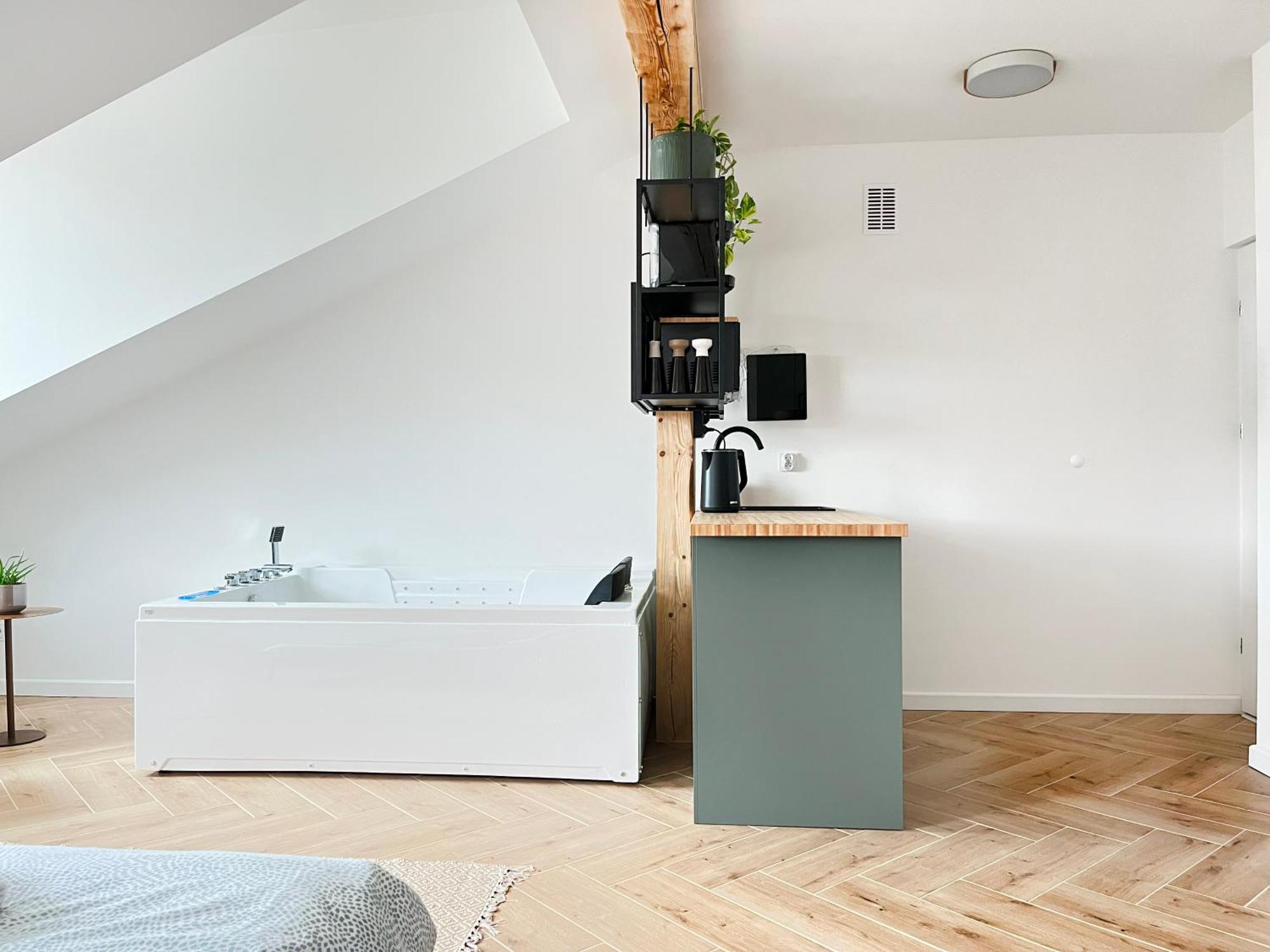 Jacuzzi Premium With Air Conditioning, Main Square Apartament *